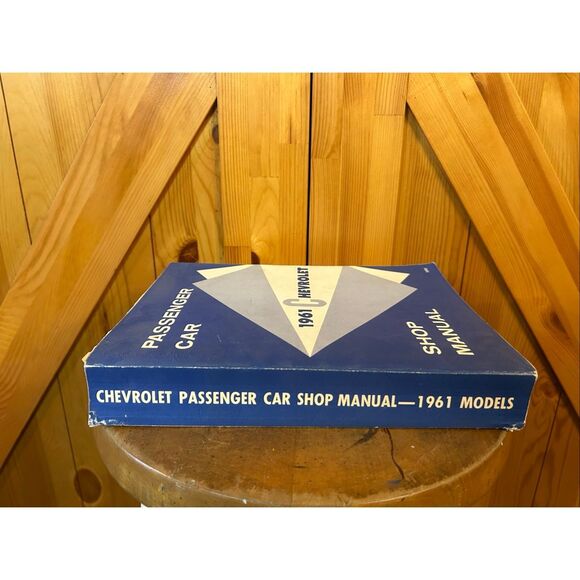 1961 CHEVROLET IMPALA BISCAYNE BEL AIR NOMAD ORIGINAL FACTORY SERVICE MANUAL (53 - Picture 5 of 8